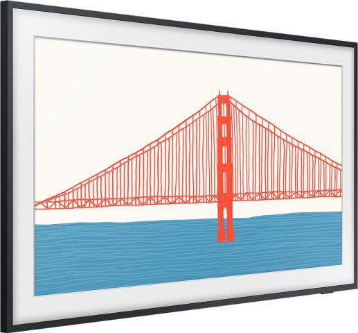 Телевизор Samsung 43" серия The Frame QLED TV 2021 LS03A черный